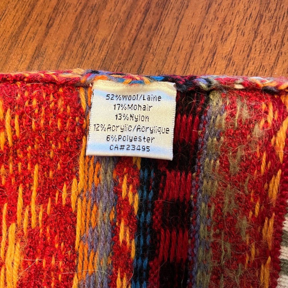 Colorful Geometric Pattern Sweater - Picture 4 of 10